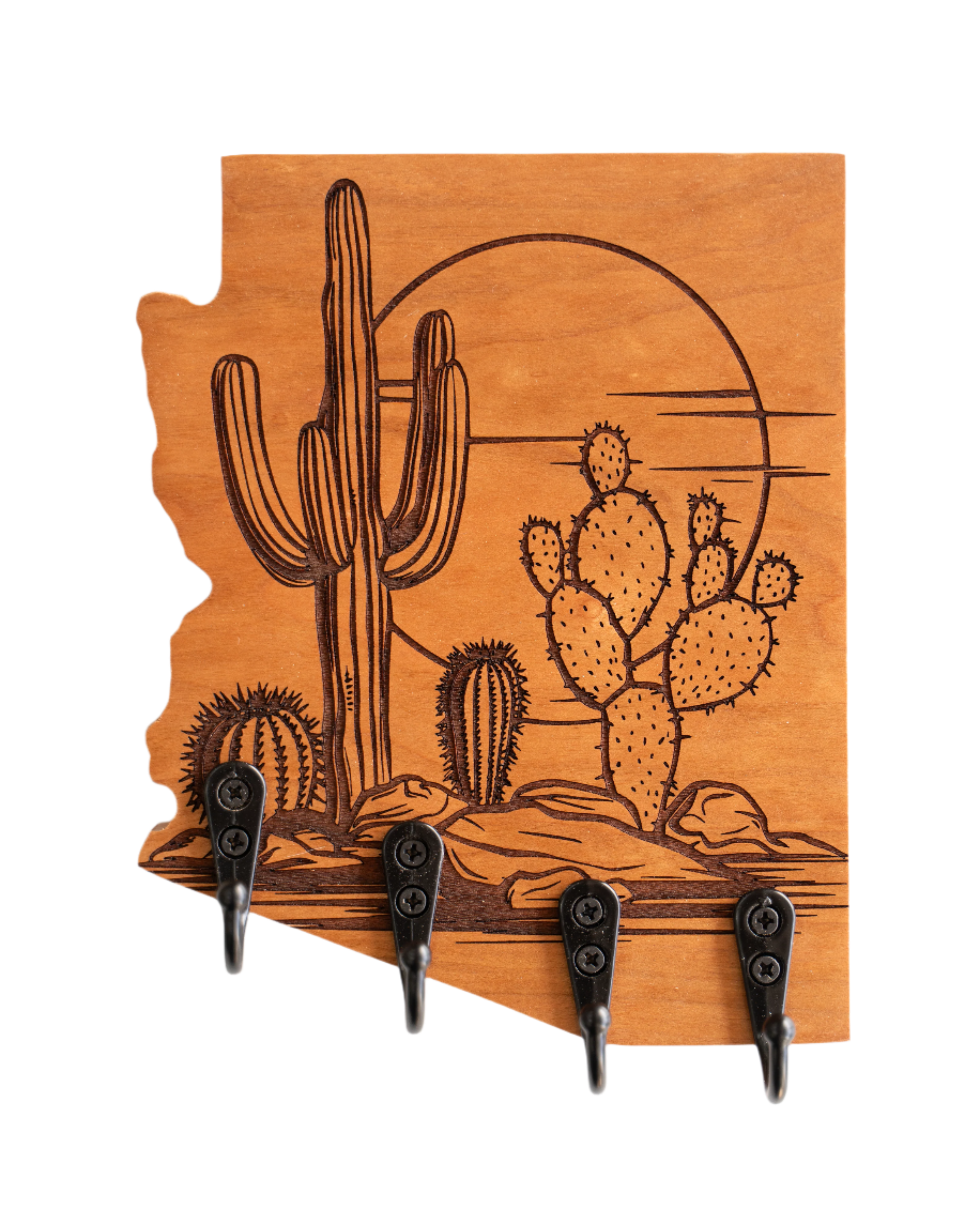 Cactus Scene 01 Arizona Wall Hanger