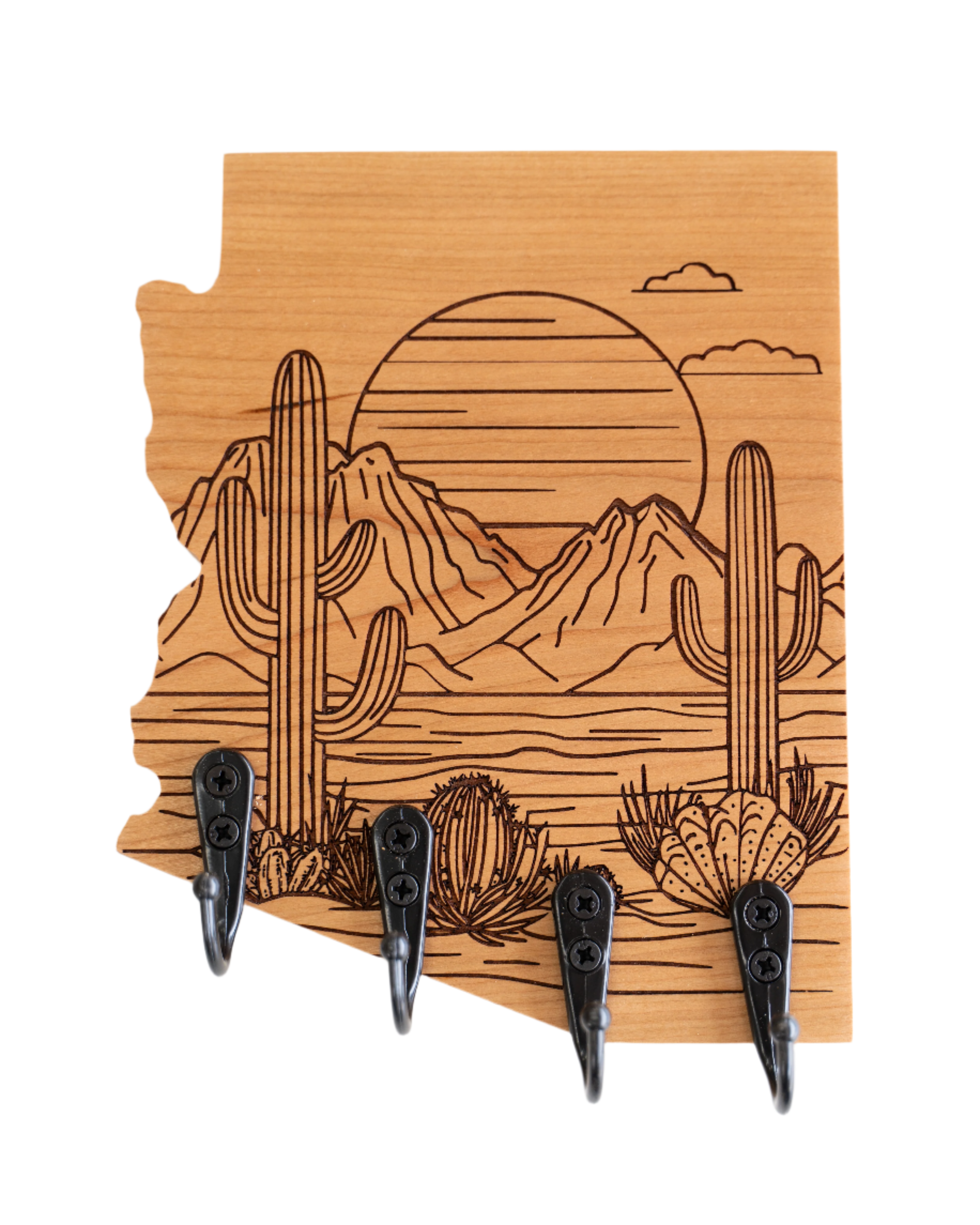 Cactus Scene 05 Arizona Wall Hanger