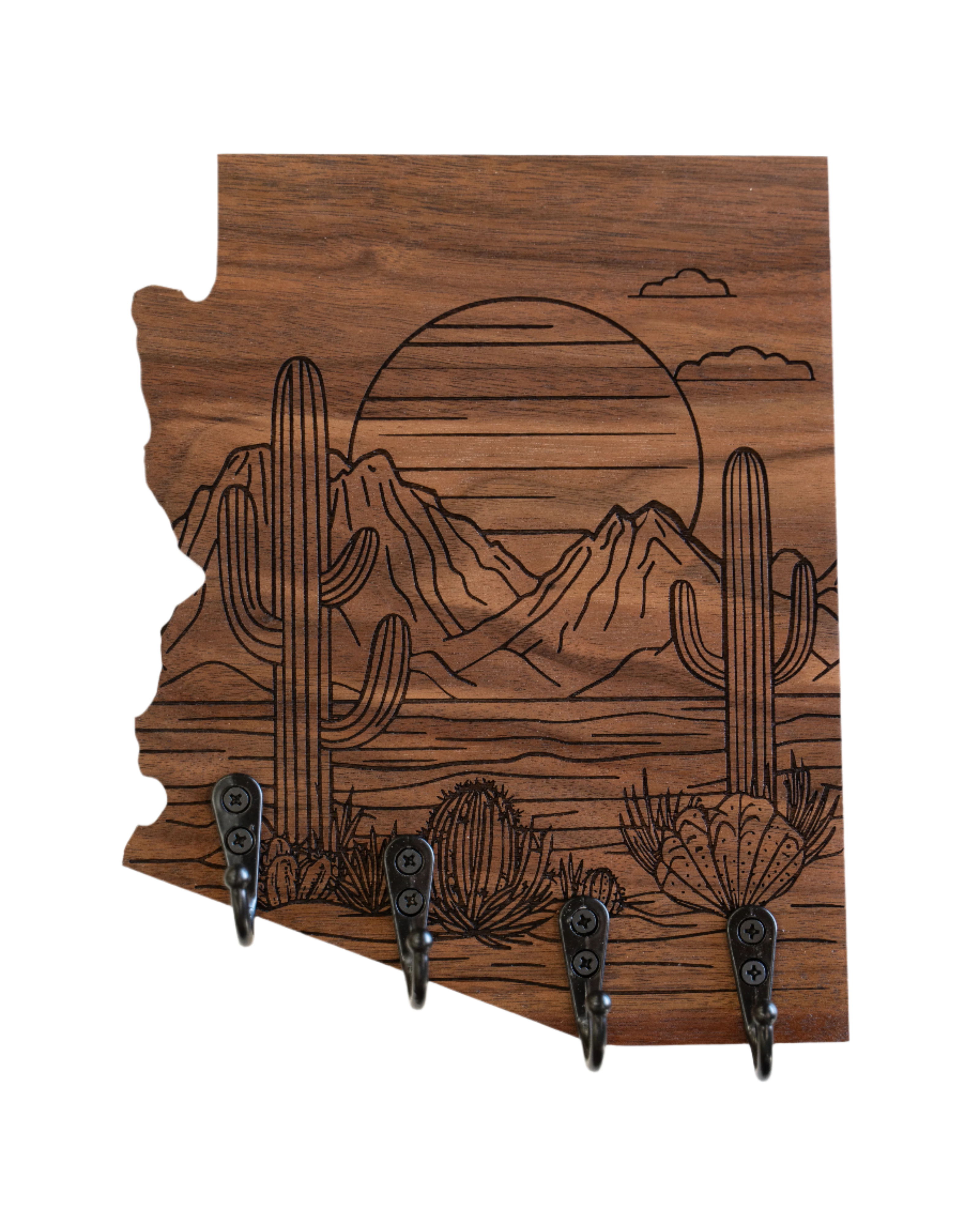 Cactus Scene 05 Arizona Wall Hanger