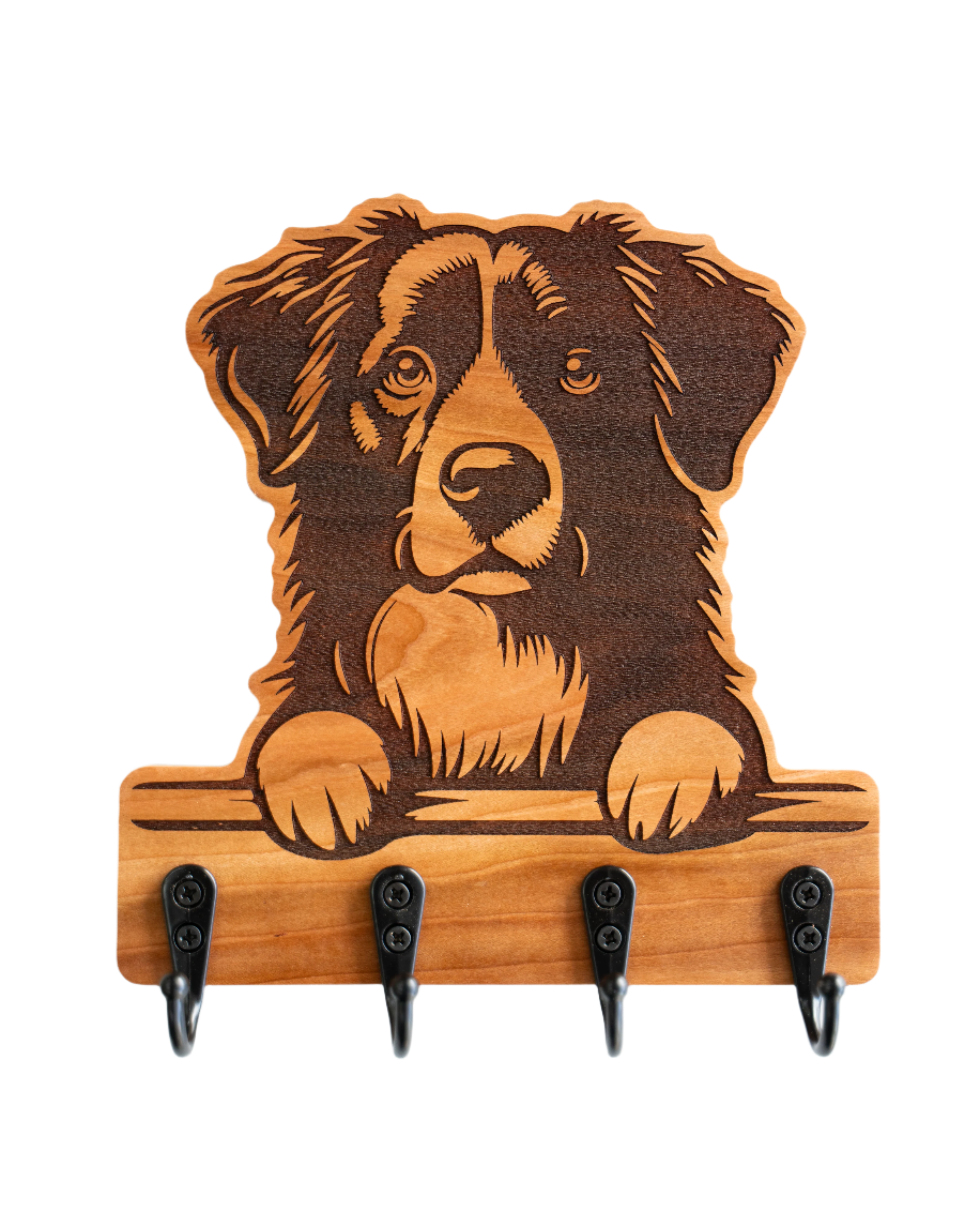 Custom Peeking Dog Wall Hanger