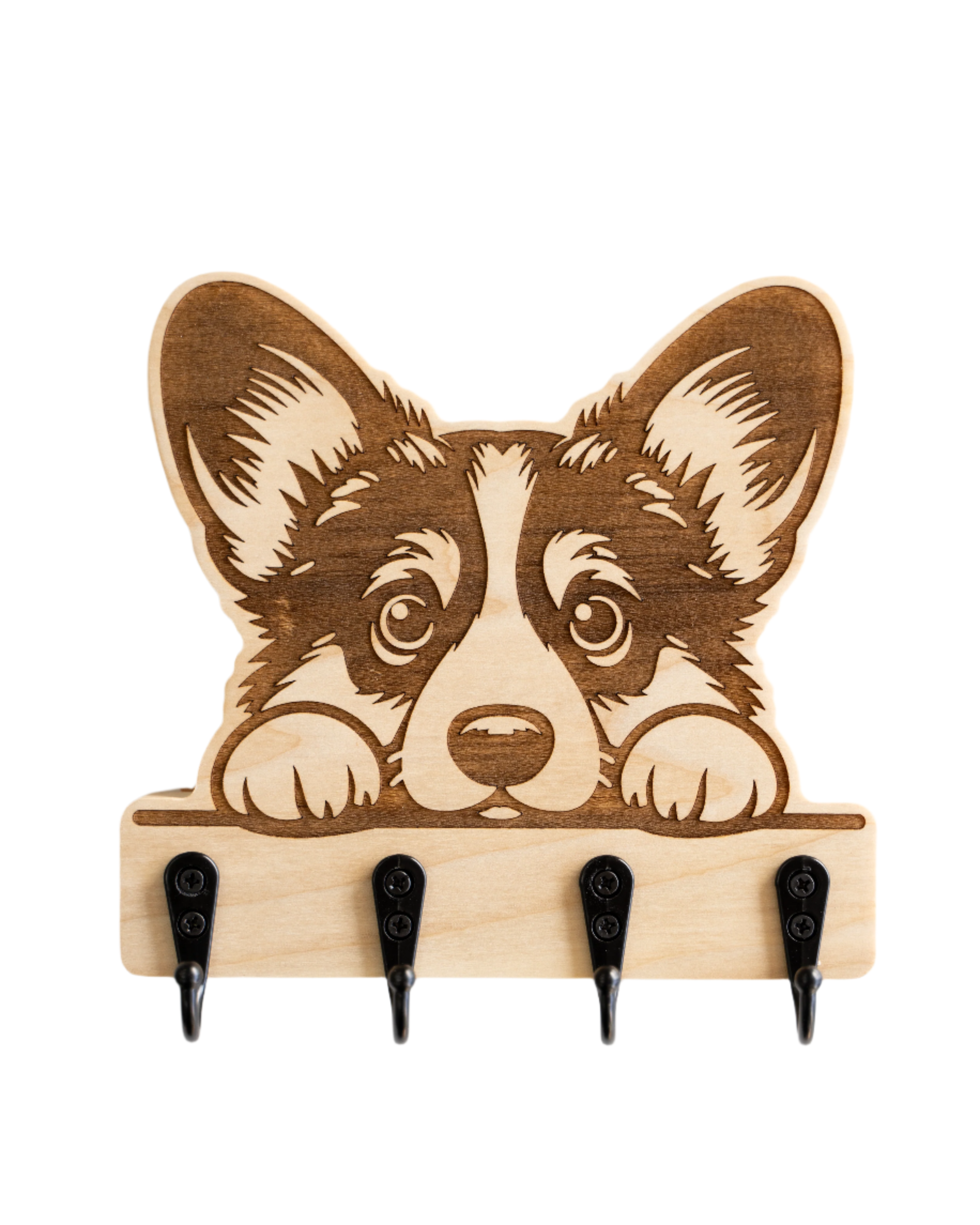 Custom Peeking Dog Wall Hanger