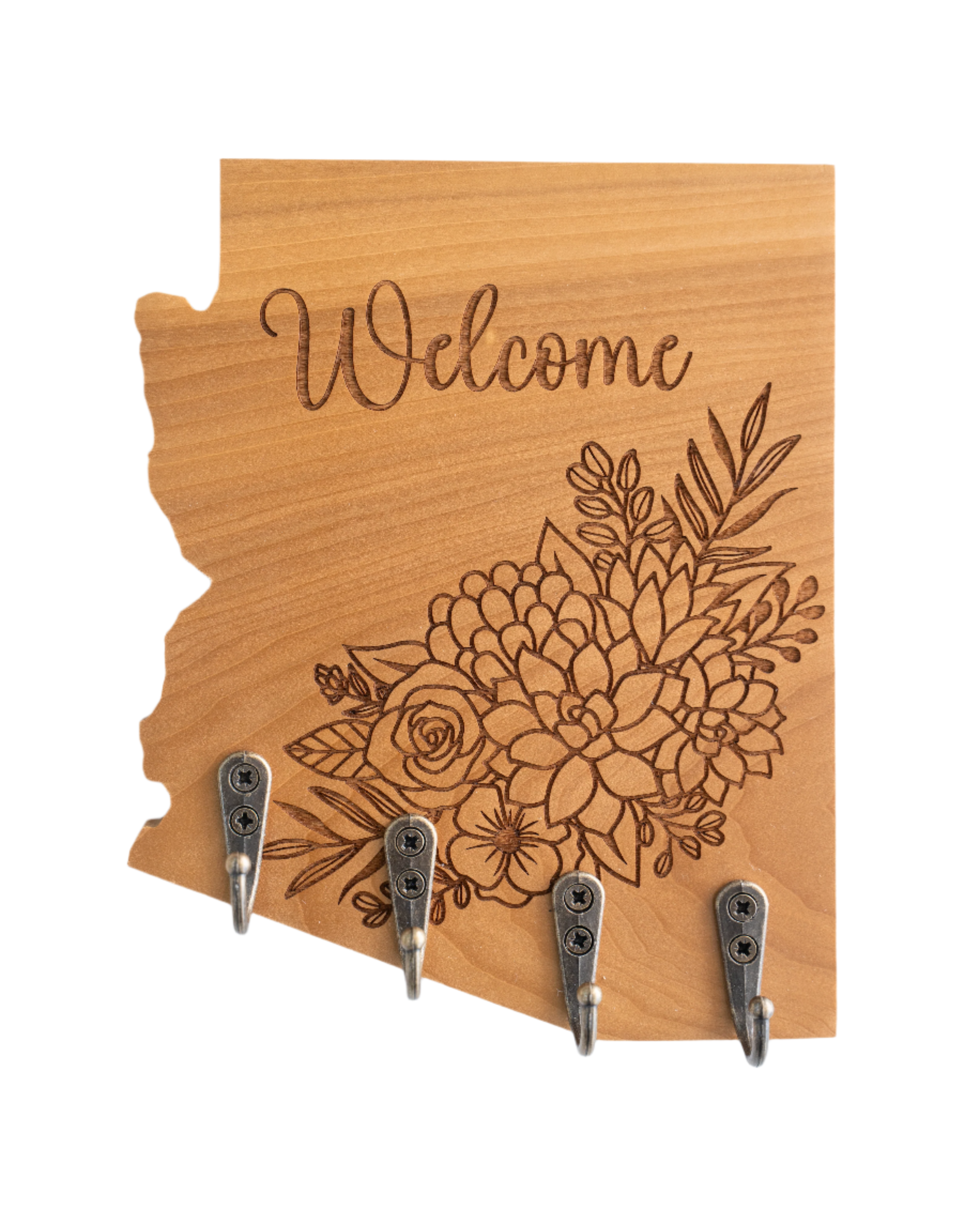 Welcome Succulent Bundle Arizona Wall Hanger