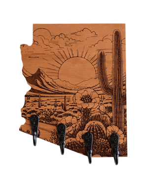 Arizona Sunrise 01 Arizona Wall Hanger - GreyForge Customs