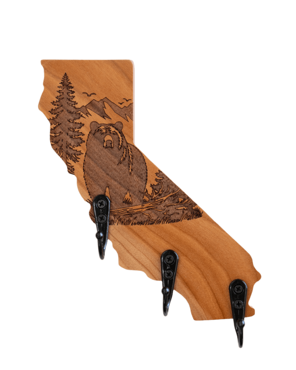Bear 3 California Wall Hanger - GreyForge Customs