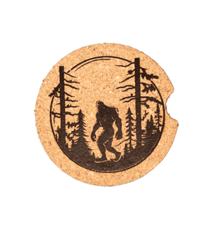 Big Foot 01 Car Coaster - GreyForge Customs