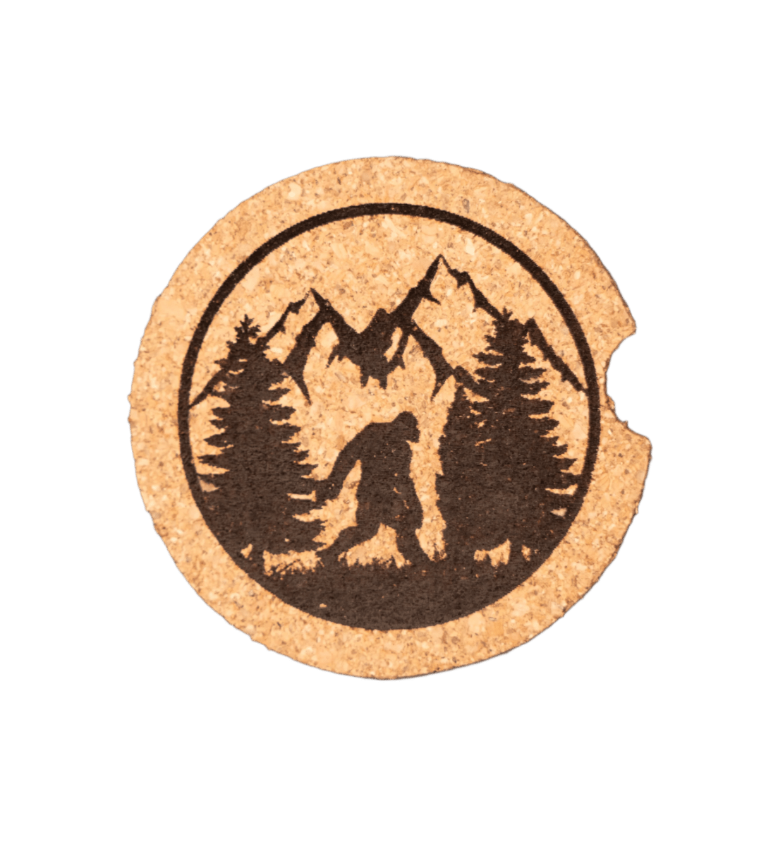 Big Foot 03 Car Coaster - GreyForge Customs