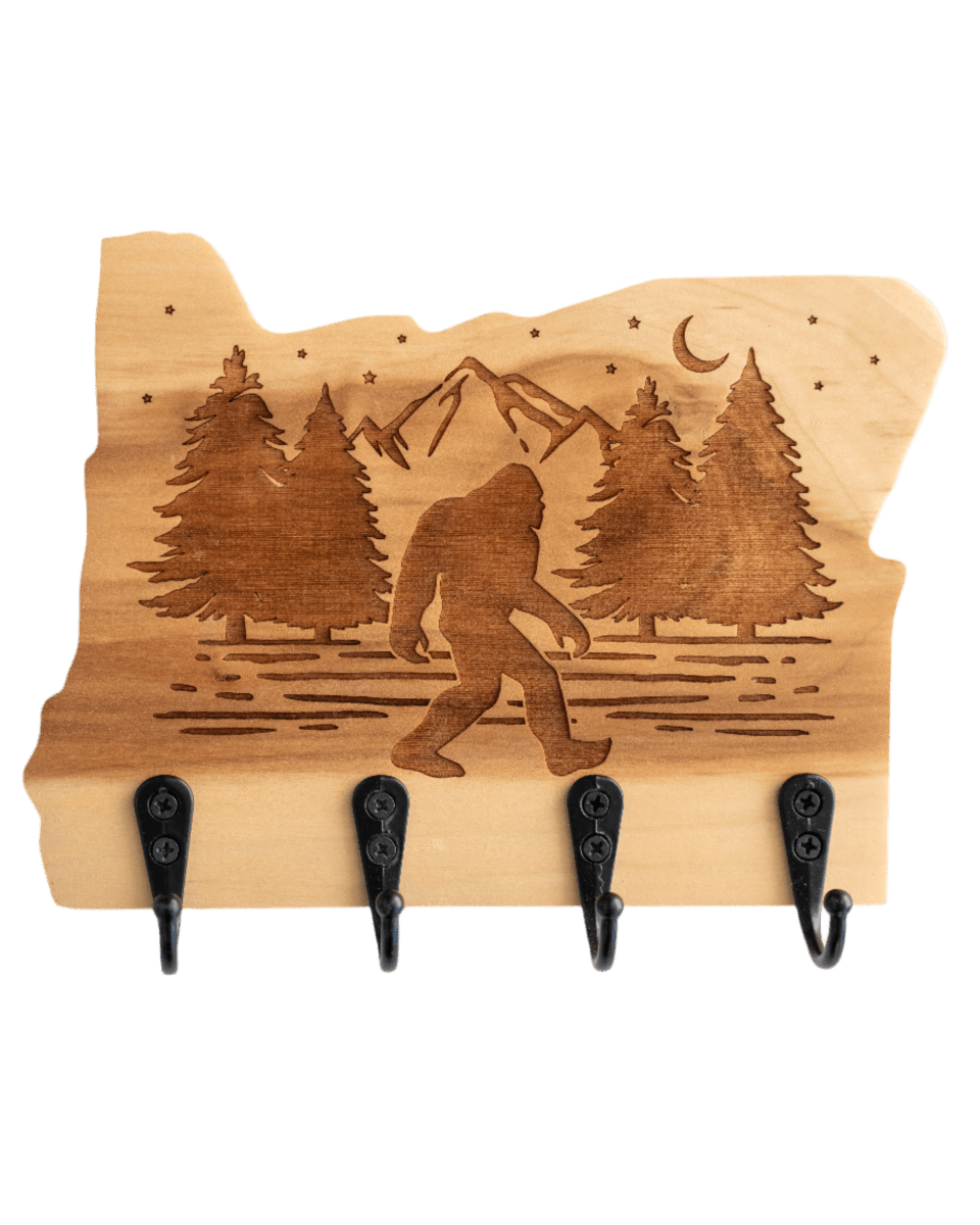 Big Foot 21 Oregon Wall Hanger - GreyForge Customs