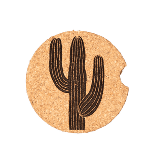 Cactus 18 Car Coaster - GreyForge Customs