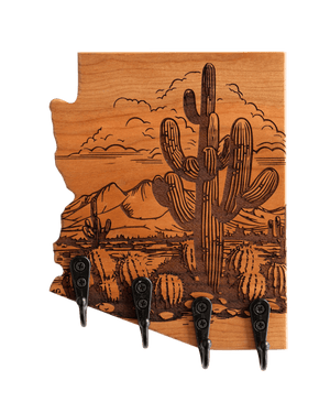 Cactus Scene 70 Arizona Wall Hanger - GreyForge Customs