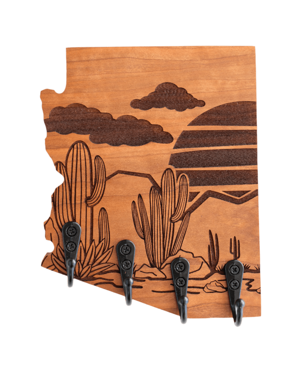 Desert Landscape V1 Arizona Wall Hanger - GreyForge Customs