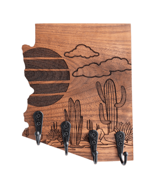 Desert Landscape V2 Arizona Wall Hanger - GreyForge Customs