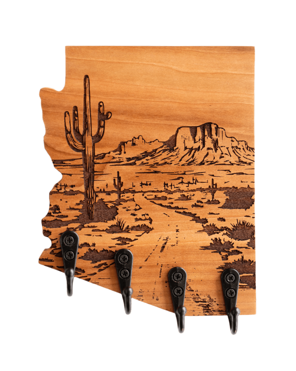 Desert Road 09 Arizona Wall Hanger - GreyForge Customs