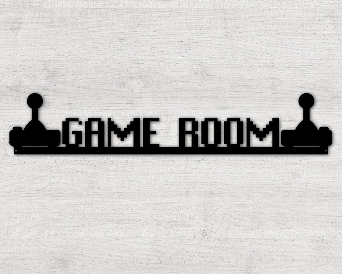 Game Room Custom Metal Sign - GreyForge Customs