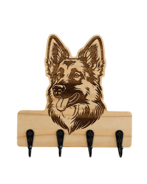 German Shepherd 09 Wall Hanger - GreyForge Customs