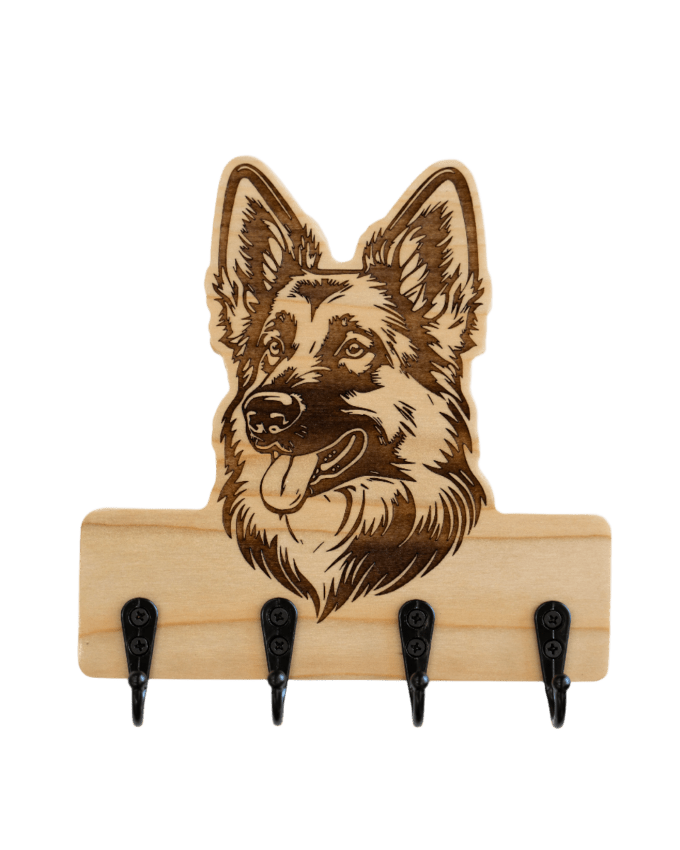 German Shepherd 09 Wall Hanger - GreyForge Customs
