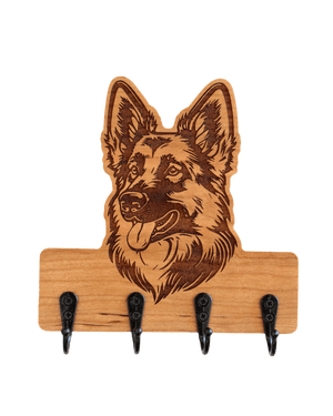 German Shepherd 09 Wall Hanger - GreyForge Customs