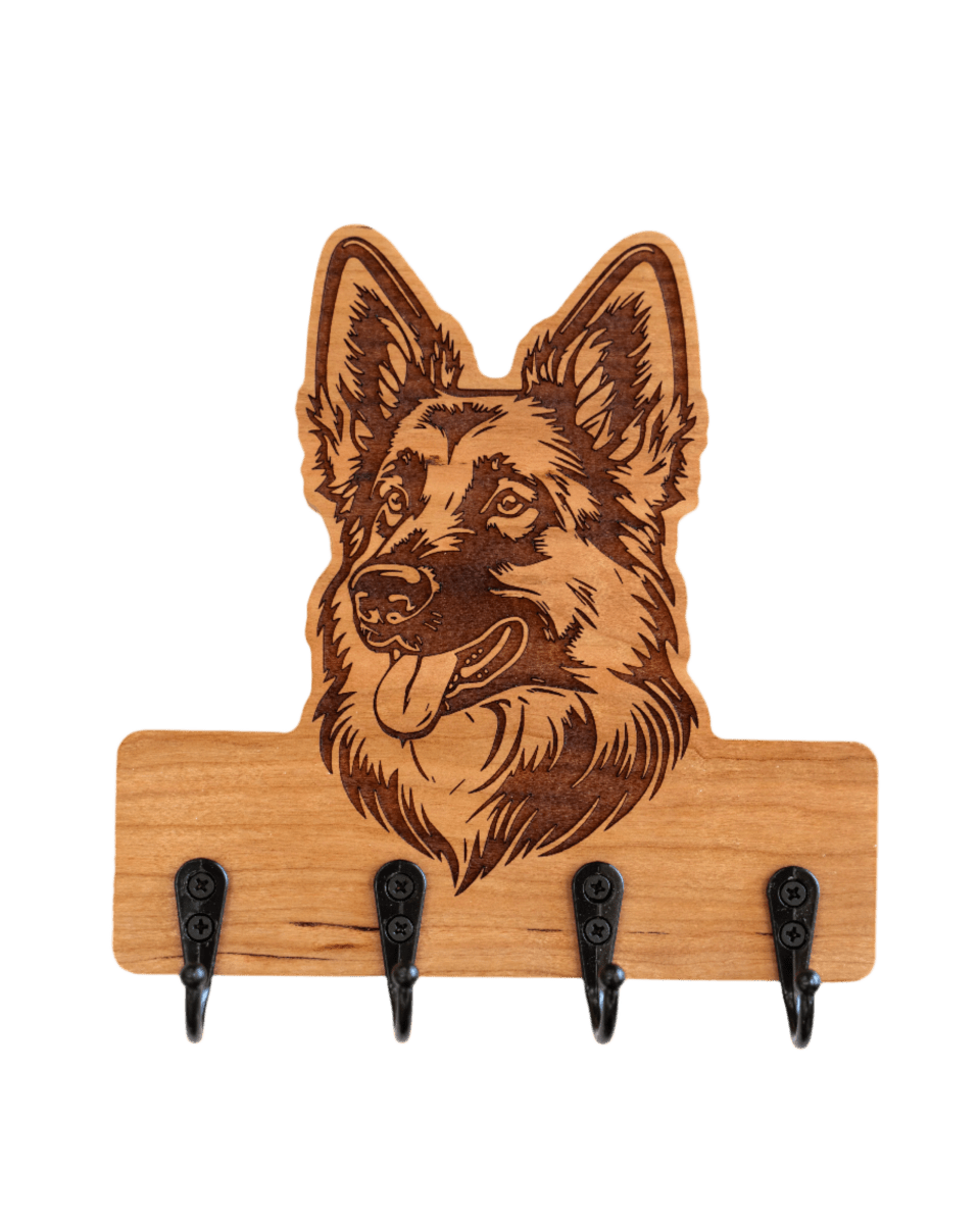 German Shepherd 09 Wall Hanger - GreyForge Customs