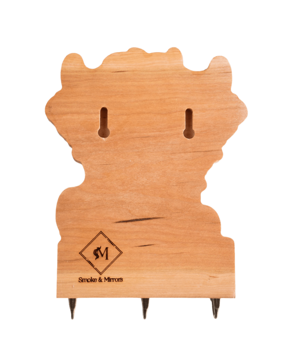 Happy Highland Cow 02 Wall Hanger - GreyForge Customs