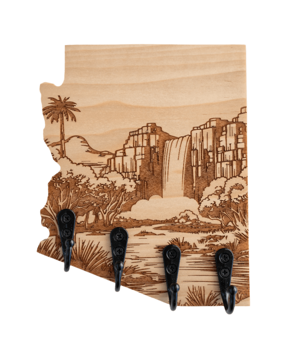Havasupai Falls 01 Arizona Wall Hanger - GreyForge Customs