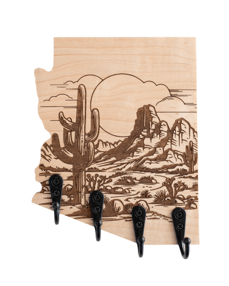 Mojave Desert 05 Arizona Wall Hanger - GreyForge Customs