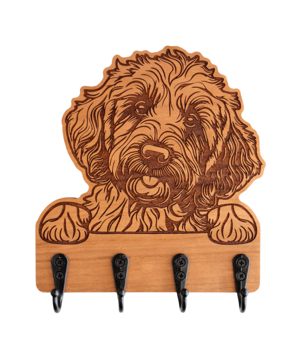 Peeking Doodle Wall Hanger - GreyForge Customs