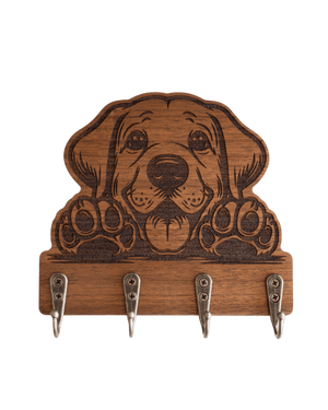 Peeking Lab Wall Hanger - GreyForge Customs