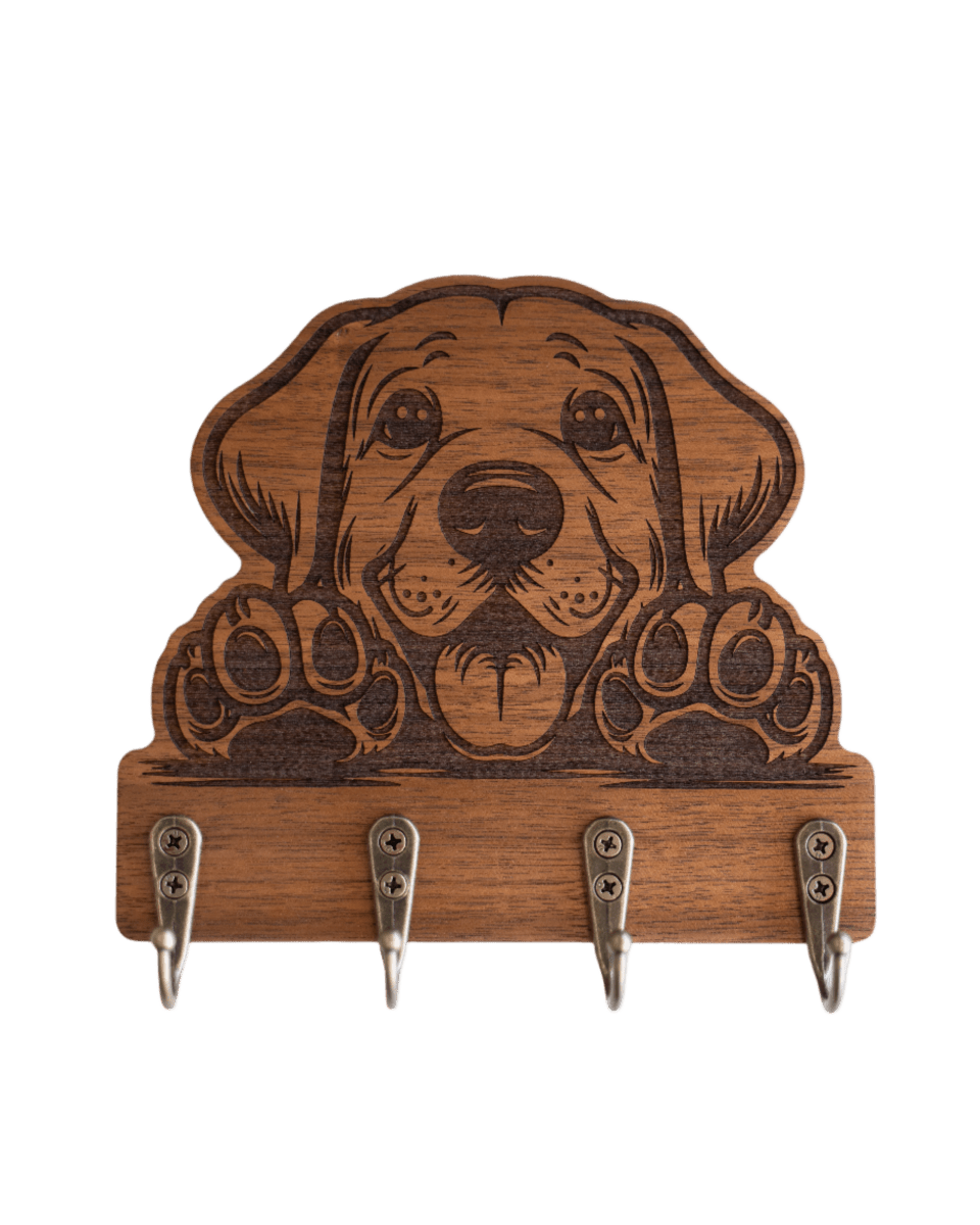 Peeking Lab Wall Hanger - GreyForge Customs