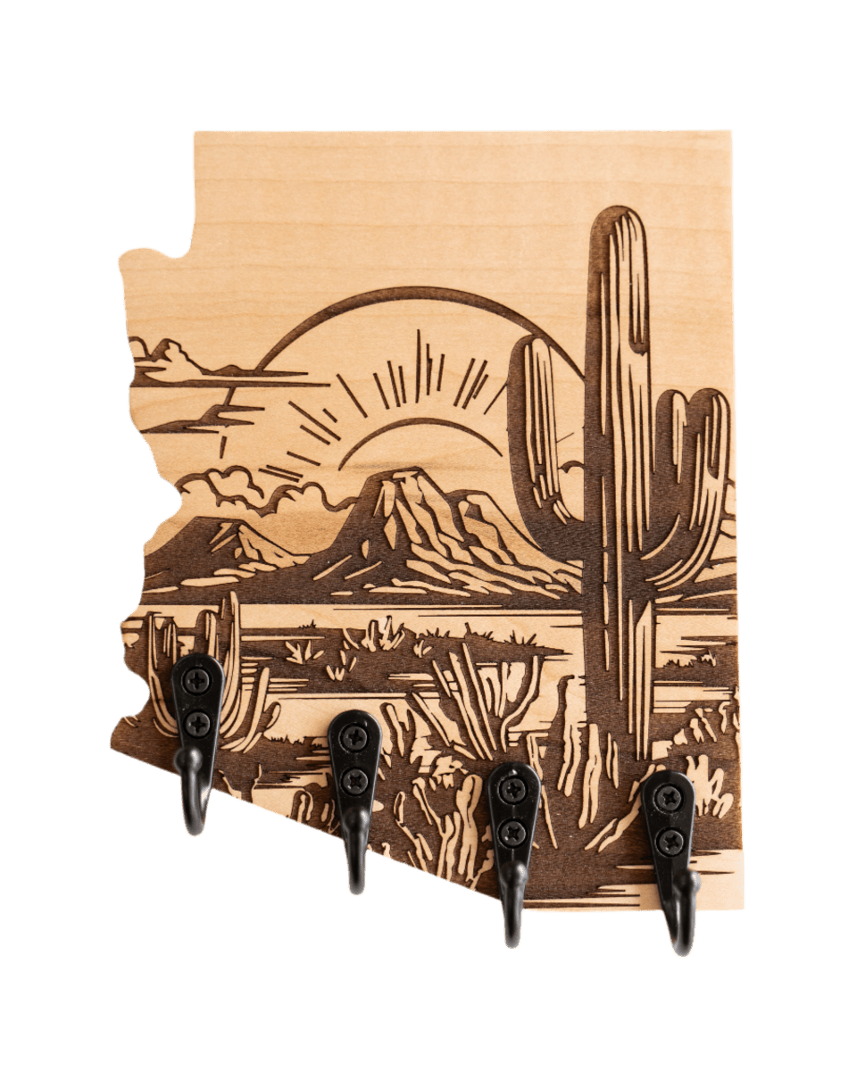 Sonoran Desert 01 Arizona Wall Hanger - GreyForge Customs