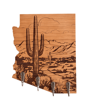 Sonoran Desert 05 Arizona Wall Hanger - GreyForge Customs