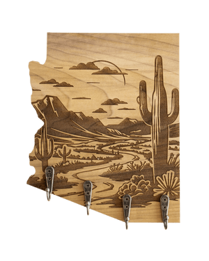Sonoran Desert 09 Arizona Wall Hanger - GreyForge Customs