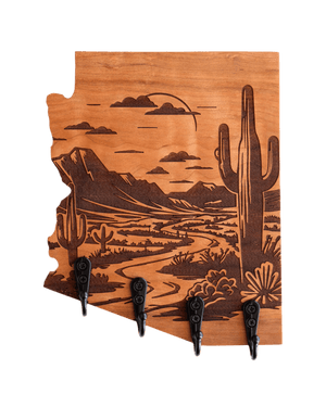 Sonoran Desert 09 Arizona Wall Hanger - GreyForge Customs