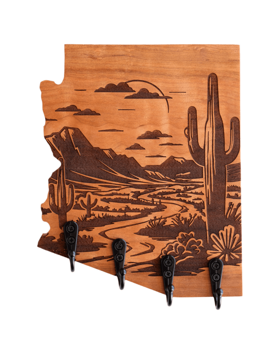 Sonoran Desert 09 Arizona Wall Hanger - GreyForge Customs