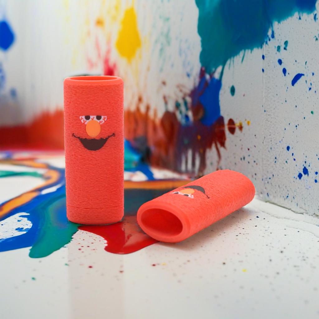Stoned Elmo 3D Printed BIC Lighter Sleeve – Funny Novelty Lighter Holder - GreyForge Customs